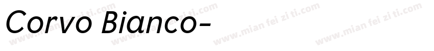 Corvo Bianco字体转换